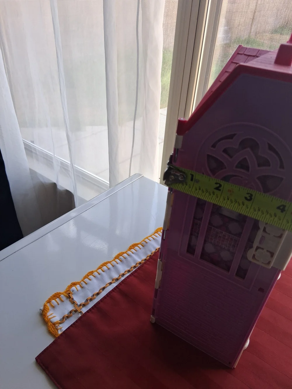Pink Foldable Playhouse Toy for Kids - Brand Unknown